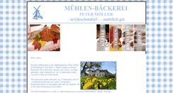 Desktop Screenshot of muehlenbaeckerei-moeller.de