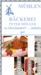 Mobile Screenshot of muehlenbaeckerei-moeller.de