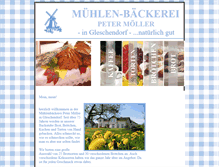 Tablet Screenshot of muehlenbaeckerei-moeller.de